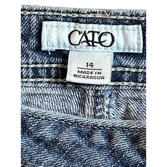 Cato Ladies Jeans Mid Rise Size 14 - Picture 5 of 9